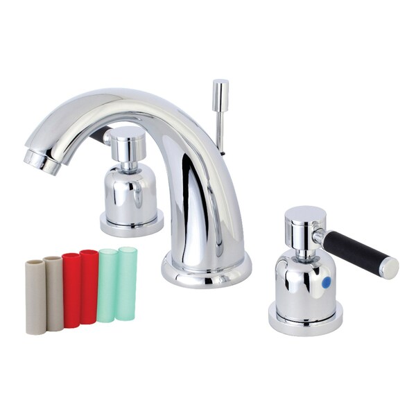 KB8981DKL 8" Widespread Bathroom Faucet, Polished Chrome